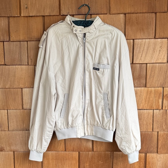 Members Only Other - Members Only Light Beige Windbreaker